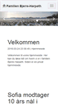Mobile Screenshot of bjerre-harpoth.dk
